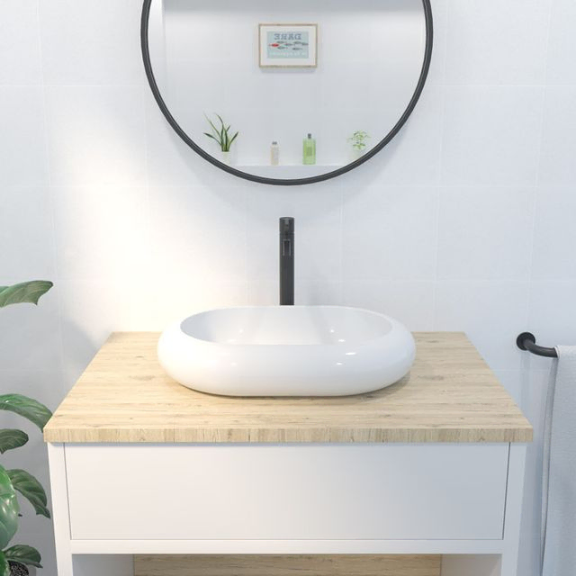 Walter Diseño en su Baño - Muebles de Baño en Córdoba - Mamparas de baño en Córdoba - Griferías lavabo frontal