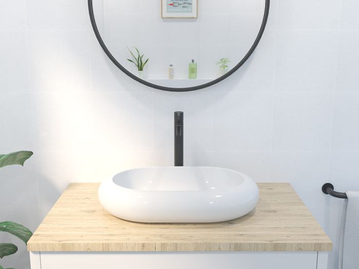 Walter Diseño en su Baño - Muebles de Baño en Córdoba - Mamparas de baño en Córdoba - Griferías lavabo frontal