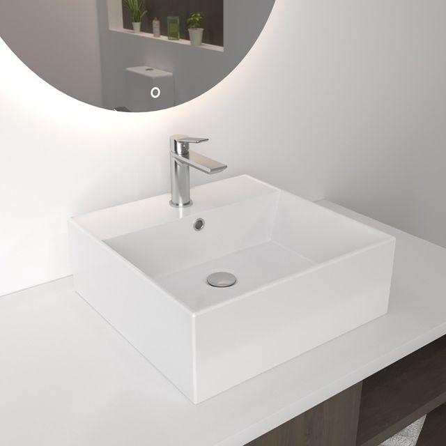 Walter Diseño en su Baño - Muebles de Baño en Córdoba - Mamparas de baño en Córdoba - Griferías lavabo angular 